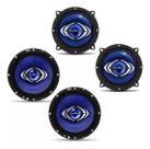 Kit Alto Falantes 5 E 6 Polegadas Hurricane 260w Rms Total