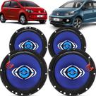Kit Alto Falantes Dianteiros e Traseiros Volkswagen Up 2014 até 2021 - Hurricane Class 520w