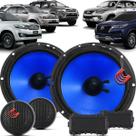 Kit Alto Falantes Dianteiros Toyota Hilux SW4 2006 até 2021 - Hurricane Class Duas Vias 260w