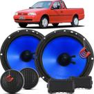 Kit Alto Falantes Dianteiros Volkswagen Saveiro G2 1998 até 1999 - Hurricane Class Duas Vias 260w