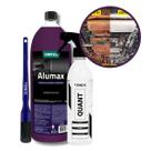 Kit Alumax Vintex 1,5l + Pincel - Limpeza Rodas Chassis Motores Carroceria
