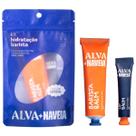 Kit Alva Hidratate Labial + Hidratante para Mãos (Café + Aveia)
