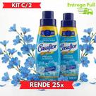 Kit Amaciante Concentrado Casa Flor - 4 Litros Frescor Da Manha