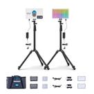 Kit Amaran Pano 60c com 2 Luzes Painel LED RGBWW de 60W