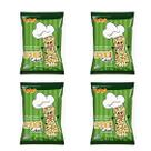 Kit Amendoim Para Doces e Receitas Já Torrado 4 Un de 1 Kg