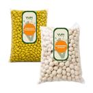 Kit Amendoim Salgados Sabor Ovinho Classico e Crocante Tradicional Quantidade:1KG - CADA