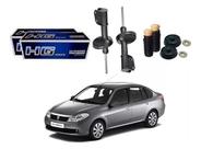 Kit Amortecedor Batente Coxim Dianteiro Symbol 2009 Á 2012