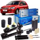 Kit Amortecedor Completo Com Batentes Pecas Genuinas Gm Celta 2011 A 2016 Kit1097