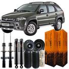 Kit Amortecedor Coxim Batente Dianteiro e Traseiro Palio Weekend Adventure Locker 2008 a 2020 Cofap