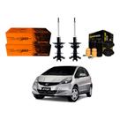 Kit Amortecedor Dianteiro New Fit 1.4 1.5 2009 A 2013