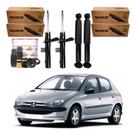 Kit Amortecedor Dianteiro Traseiro 206 1.0 2000 A 2005
