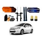 Kit Amortecedor Dianteiro Traseiro C3 Manual 1.5 2013 A 2016 Kit Amortecedor Dianteiro Traseiro C3 Manual 1.5 2013 A 2016