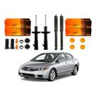 Kit Amortecedor Dianteiro Traseiro New Civic 1.8 2006 A 2011