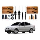 Kit Amortecedor Dianteiro Traseiro Polo Sedan 1.6 2.0 2005 A 2007