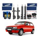 Kit Amortecedor Dianteiro Traseiro Uno 1.0 2004 A 2013