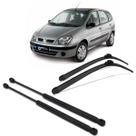 Kit Amortecedor Porta Mala + Palheta Scenic 1999 a 2006