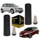 Kit Amortecedor Traseiro Axios Batente Coifa Stilo Bravo