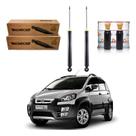 Kit Amortecedor Traseiro Fiat Idea Adventure 1.8 2012 A 2016
