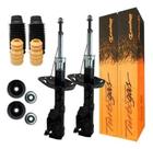 Kit Amortecedores Dianteiros + Kit Batente Honda Fit 03/08 - Cofap