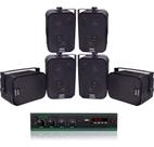 Kit Amplificador Lsa 700.4 120wrms + 3 Pares Sp400 Kit Amplificador Lsa 700.4 120wrms + 3 Pares Sp400