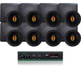 Kit Amplificador Lsa 700.4 120wrms + 8 Arandelas Jb Flex