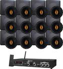 Kit Amplificador Taramps Ths4001 400wrms + 12 Arandelas 660w Kit Amplificador Taramps Ths4001 400wrms + 12 Arandelas 660w
