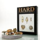 Kit Anal com Plug e Bases Removíveis - 2,5 x 3,8 cm