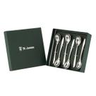Kit Andrew Colher de Café Prata (6 unds)