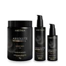 Kit Aneethun Absolute Oil - Máscara 1kg + Finalizador 210ml + Umectante Capilar 110ml