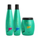 Kit Aneethun Cachos System Shampoo + condicionador 300ml + máscara 500g