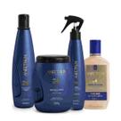 Kit Aneethun Hidratação Linha A Shampoo 300ml + Mascara 500g + Spray + Creme de Silicone 250ml Aneethun