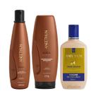 Kit Aneethun Kera System - Shampoo 300ml + Recondicionador 250g + Creme de Silicone 250ml