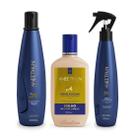 Kit Aneethun Linha A Shampoo 300ml + Creme de Silicone 250ml + Multibenefícios 150ml