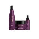 Kit aneethun no frizz system sh, mascara, finalizador 300ml