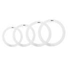 Kit Anel Abafador de Pele 10 12 13 14 Branco WZRW Williams Kit Anel Abafador de Pele 10 12 13 14 Branco WZRW Williams