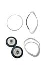 Kit Anel Atrito Gaxeta Mancal Roldanas Original Secadora Brastemp