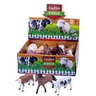 Kit Animais 12 Bonecos Da Fazenda Galinha Porco Cavalo Miniaturas Em Borracha Brinquedo Infantil Colecionável - For Kids