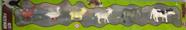 Kit Animais da Fazenda com 6 Sortidos - Toyng Kit Animais da Fazenda com 6 Sortidos - Toyng