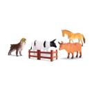 Kit Animais da Fazenda na Solapa - Bee Toys