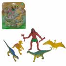 KIT Animais de Plástico 05 Peças Dinossauros