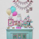 Kit Aniversário Decorativo Só Um Bolinho Festa Pet Rosa