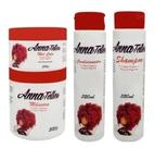 Kit Anna Telles Tratamento Completo Cachos Crespos Mel Cola