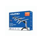 Kit Antena Externa Digital Aquário 3x1 Hdtv C/ Cabo Coaxial 10m