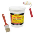 Kit Anti Mofo Preventivo 900ml + Trincha Pincel + Rolo 9cm