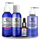Kit Antiacne Sabonete + Esfoliante + Tônico + Sérum Review Care