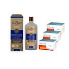 Kit Antiqueda e Crescimento: 3 Imecap Hair 90 + Tio Nacho Engrossador