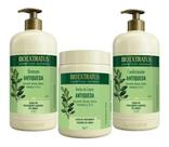 Kit Antiqueda e Crescimento Bioextratus Jaborandi 1 L Shampoo Condicionador Máscara