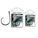 Kit Anzol Crown In Line Circle Black n 7/0 9/0 - 2 Cartelas 6 Unidades Cada