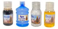 Kit Aparecida - Água Benta, Sal Grosso, Óleo E Bálsamo Kit Aparecida - Água Benta, Sal Grosso, Óleo E Bálsamo