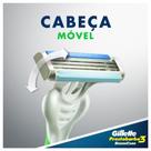 Kit Aparelho de Barbear Gillette Prestobarba3 Sensecare com 4 Unidades - Grátis Mini Espuma